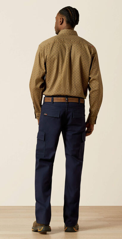 FR M4 Relaxed Lightweight Cargo DuraStretch Straight Leg Pants Back